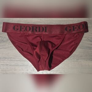 Men's Burgundy Bikini